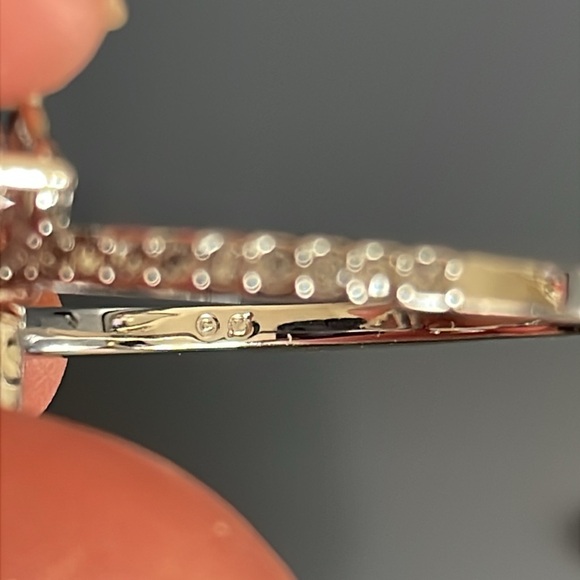 Swarovski Mesmera Open Heart Ring - Picture 6 of 7